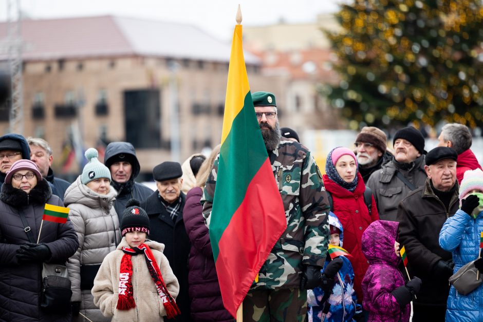 Ž. Tomkus: būtina nuo vaikystės kiekvieno piliečio gyvenime įprasminti valstybės simbolius