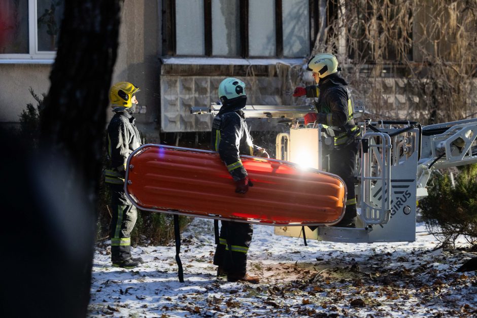 Po kritikos dėl daugiabutyje žuvusio vaiko: norėčiau, kad ugniagesius aplenktų nepelnyti priekaištai