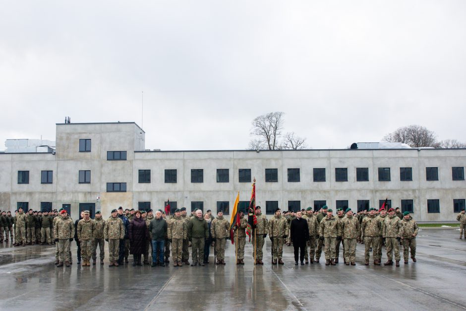 Pirmasis toks Lietuvoje: Šilalės rajone atidarytas karinis miestelis