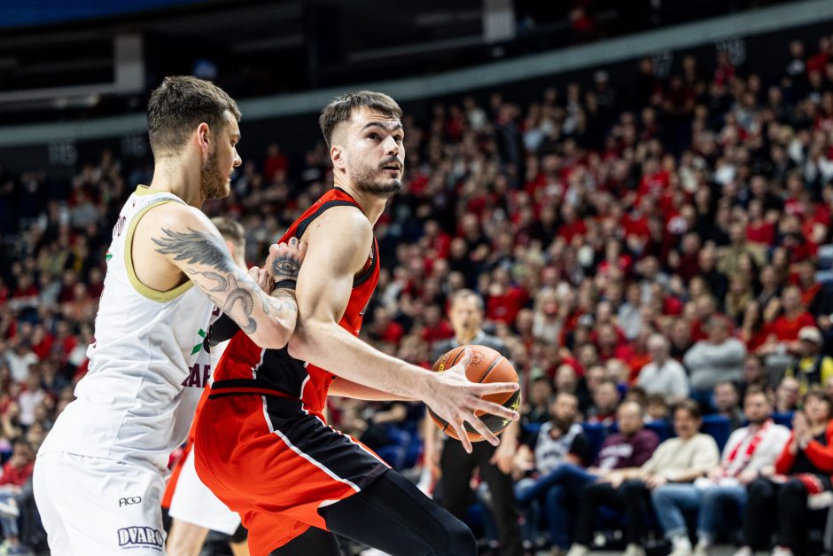 Įspūdingą panevėžiečių šturmą atlaikęs „Rytas“ triumfavo puolimo fiestoje