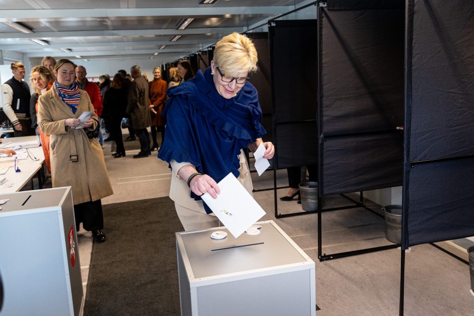 Baigiasi išankstinis balsavimas prezidento rinkimuose ir referendume