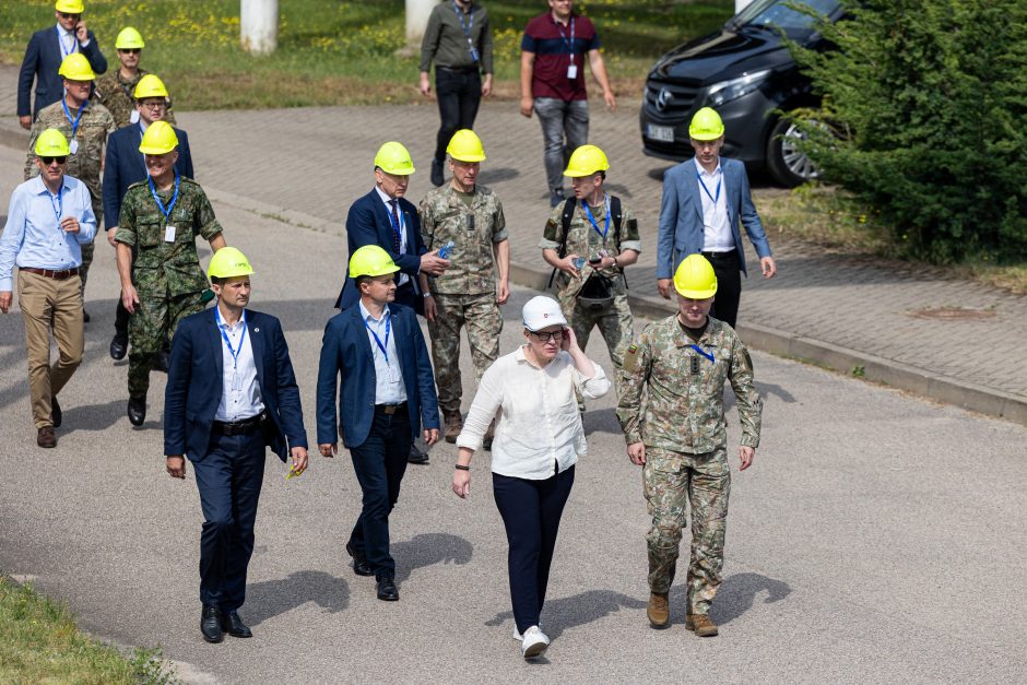 Elektrėnų elektrinės komplekse – specialiųjų pajėgų ir sąjungininkų treniruotė