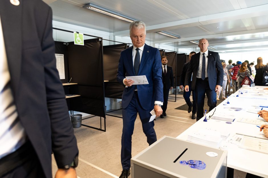 G. Nausėda ragina aktyviai balsuoti EP rinkimuose, duoti atkirtį ekstremistinėms jėgoms