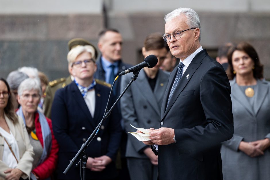 Valstybės vėliavos pakėlimo ceremonija