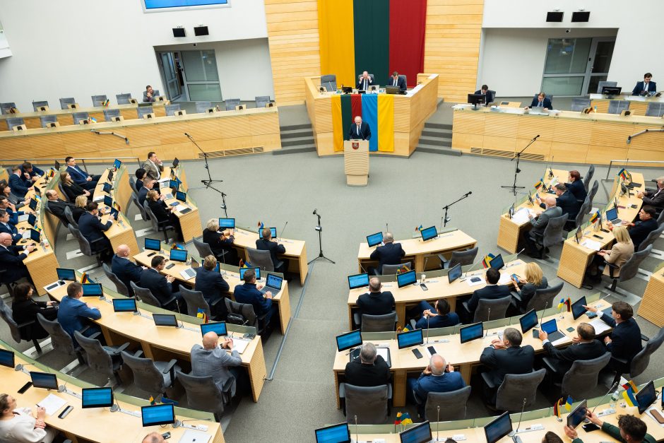 Seimas pritarė G. Palucko kandidatūrai į premjero postą