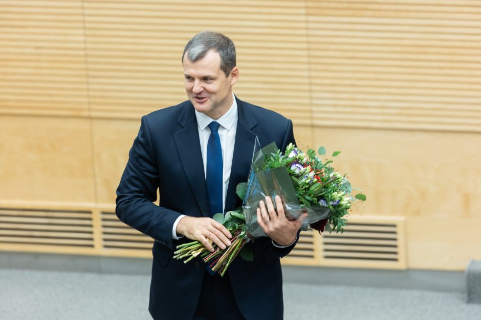 Seimas pritarė G. Palucko kandidatūrai į premjero postą