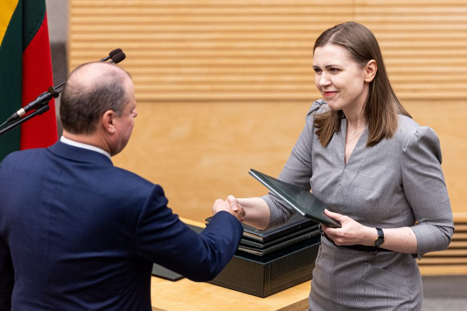 Blinkevičiūtė sveikina naująjį Ministrų kabinetą: ši Vyriausybė tą tikrai gali padaryti