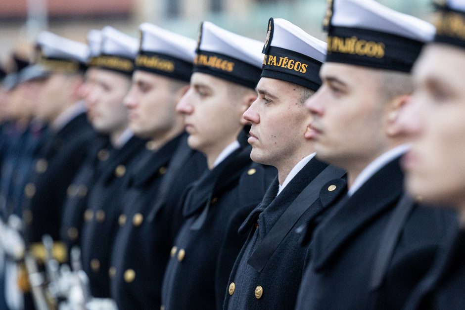 Iškilminga ceremonija: Kasčiūnas Šakalienei perleido vadovavimą KAM