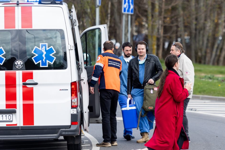 Pasieniečių sraigtasparniu iš Kauno į Vilnių atskraidinta donoro širdis