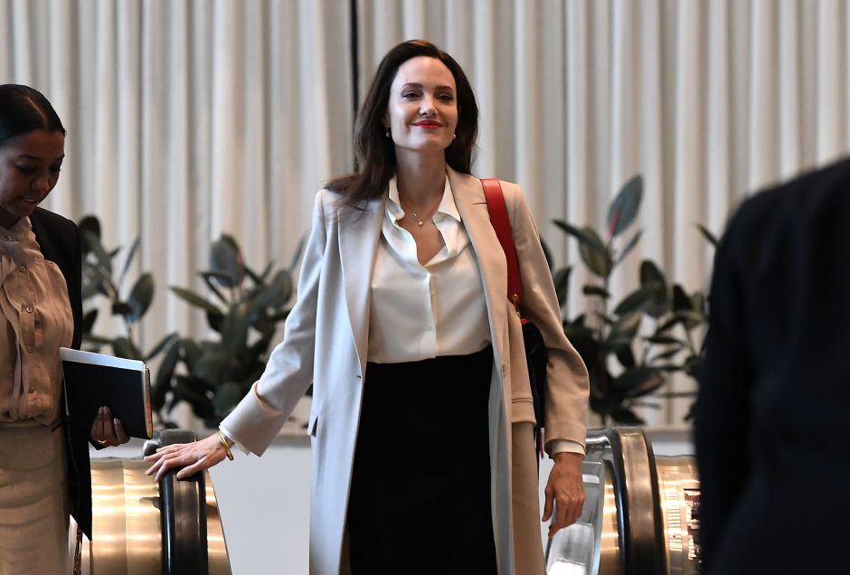 A. Jolie neatmeta galimybės ateityje siekti valstybinio posto
