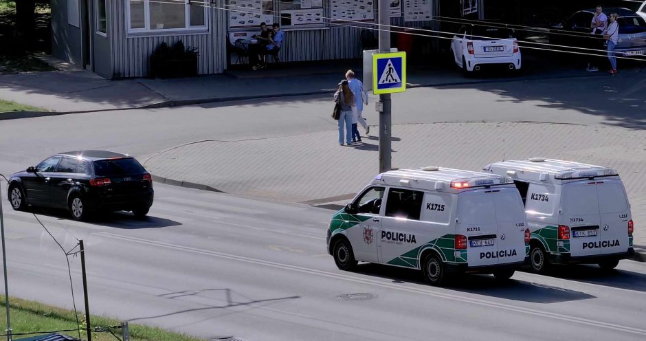 V. Krėvės prospekte automobilis „Audi“ partrenkė vyrą