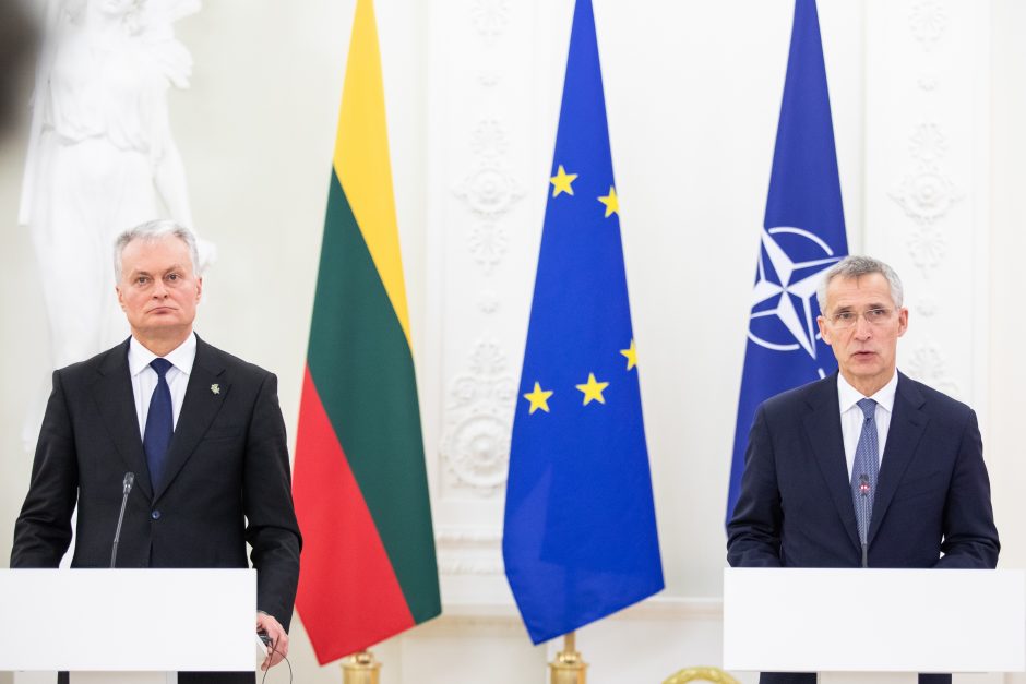 Prezidento ir NATO bei EK vadovų susitikimas Lietuvoje