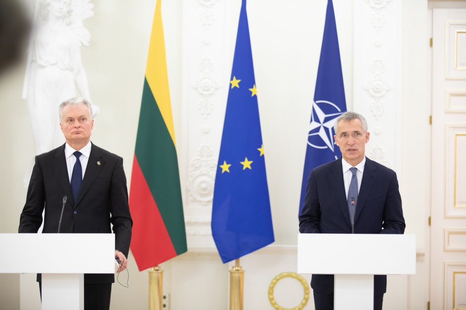 Prezidento ir NATO bei EK vadovų susitikimas Lietuvoje