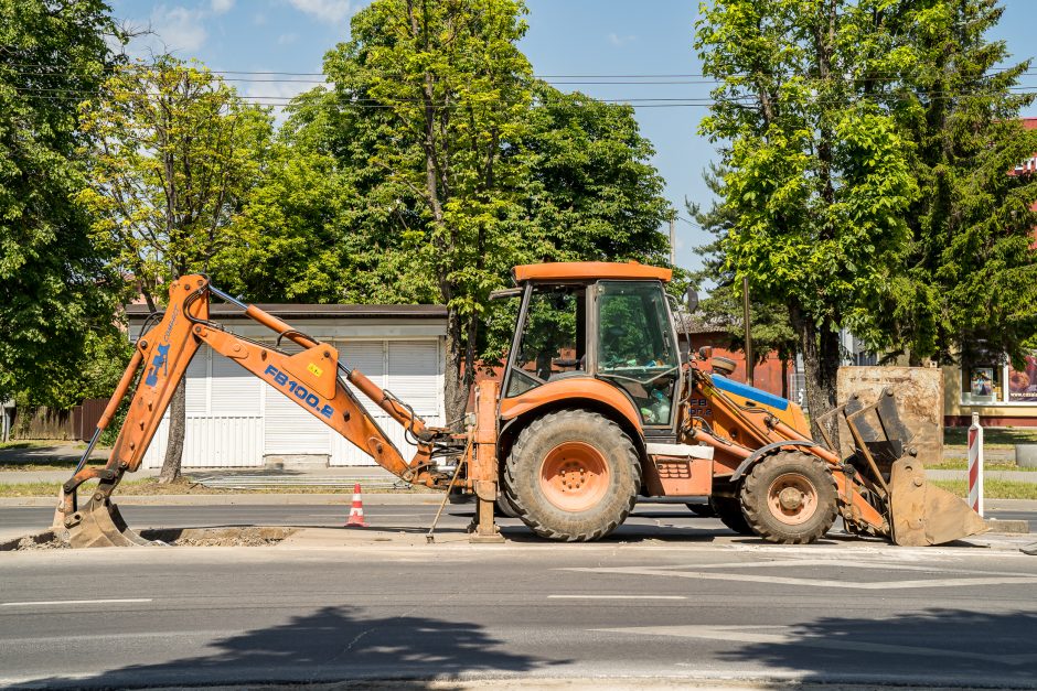 Darbai Savanorių prospekte: ar bus ribojamas eismas?