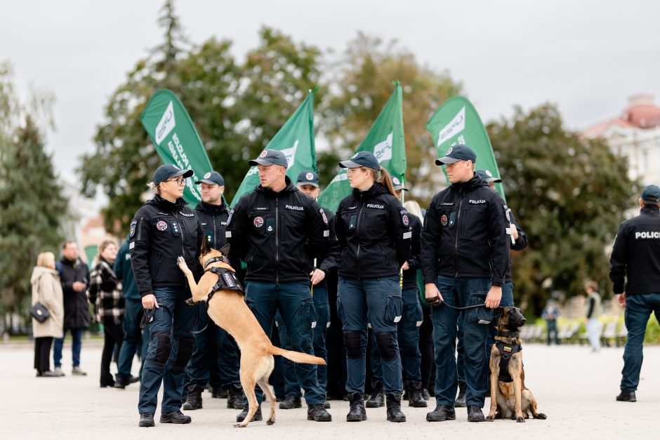 Policijos bendruomenės eitynės Vilniuje