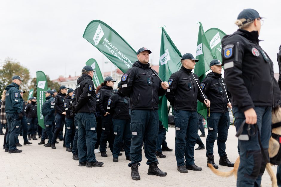 Policijos bendruomenės eitynės Vilniuje