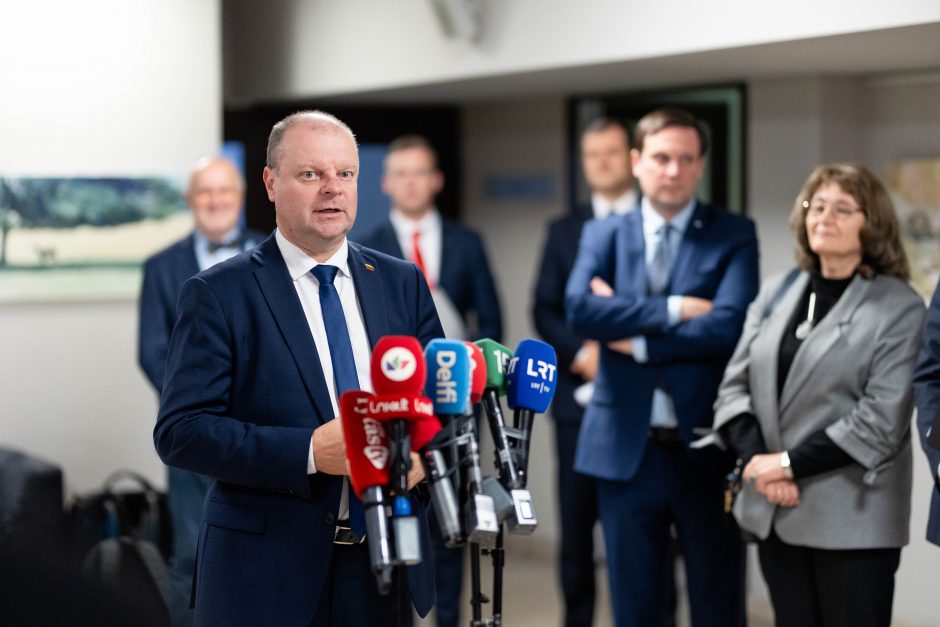 S. Skvernelis po susitikimo su socialdemokratais: aiškiai, tiesiai šviesiai, lietuviškai