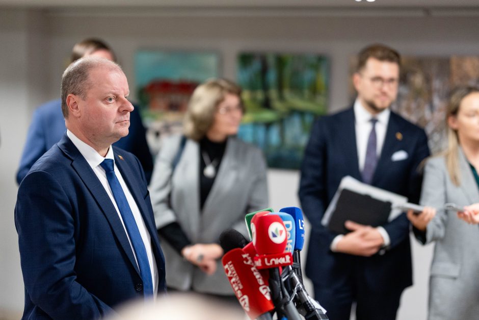 S. Skvernelis po susitikimo su socialdemokratais: aiškiai, tiesiai šviesiai, lietuviškai