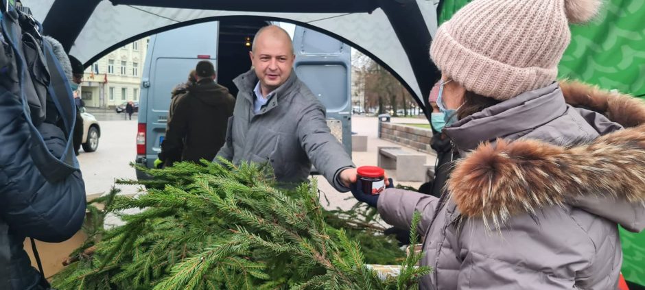 Urėdija: gyventojams išdalinta apie 100 tūkst. eglišakių