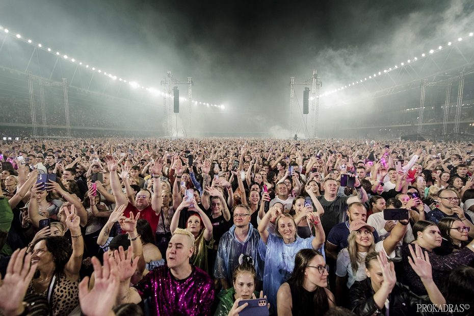 E. Dragūnas po grandiozinio SEL šou: stadionas grąžintas sutvarkytas, sienos nuplautos