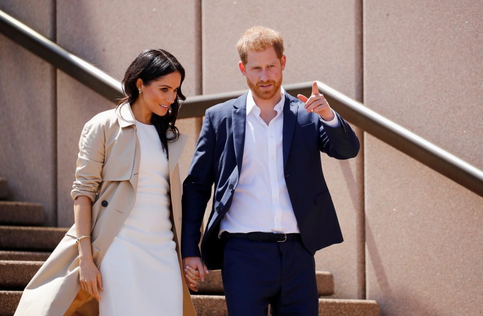 Australijoje viešintys princas Harry ir besilaukianti Meghan atsidūrė dėmesio centre