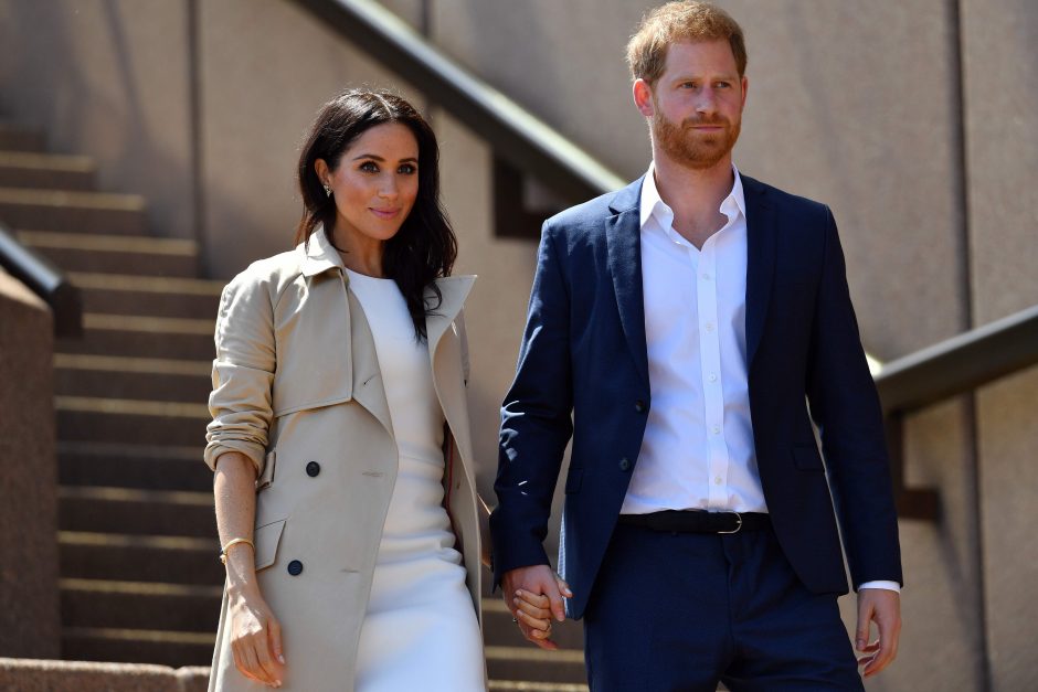 Australijoje viešintys princas Harry ir besilaukianti Meghan atsidūrė dėmesio centre