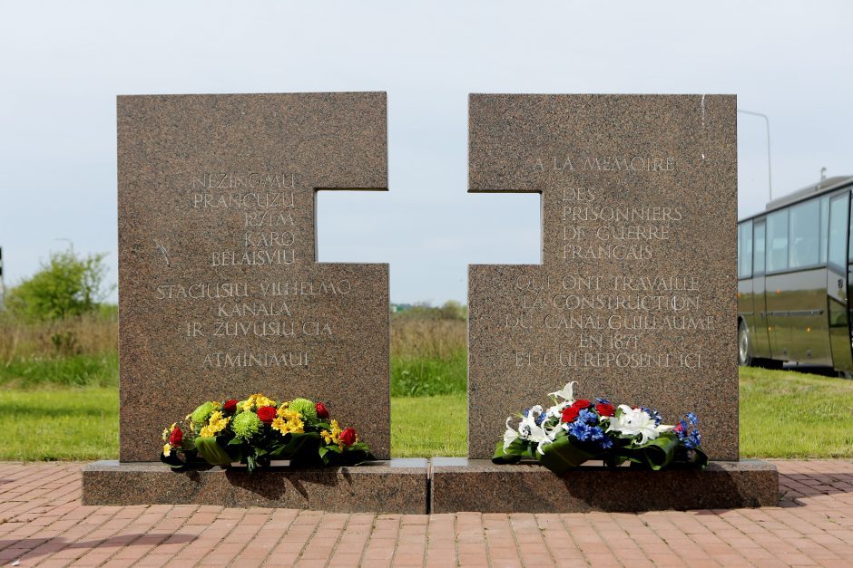 Prancūzijos karo belaisviams paminklą perkels į kitą vietą