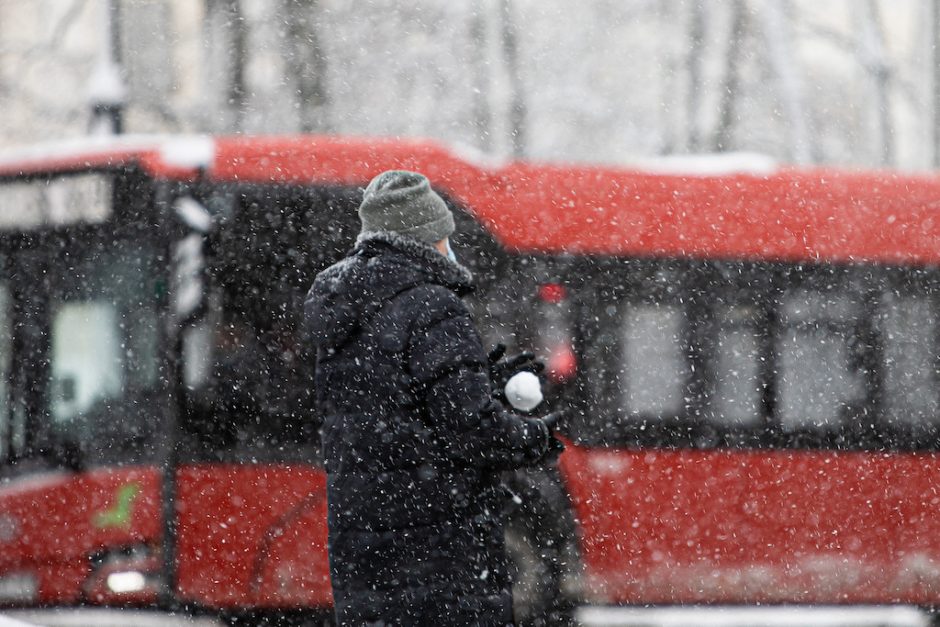 Profsąjungos: sostinės viešojo transporto darbuotojų streikas galės vykti tik kovą