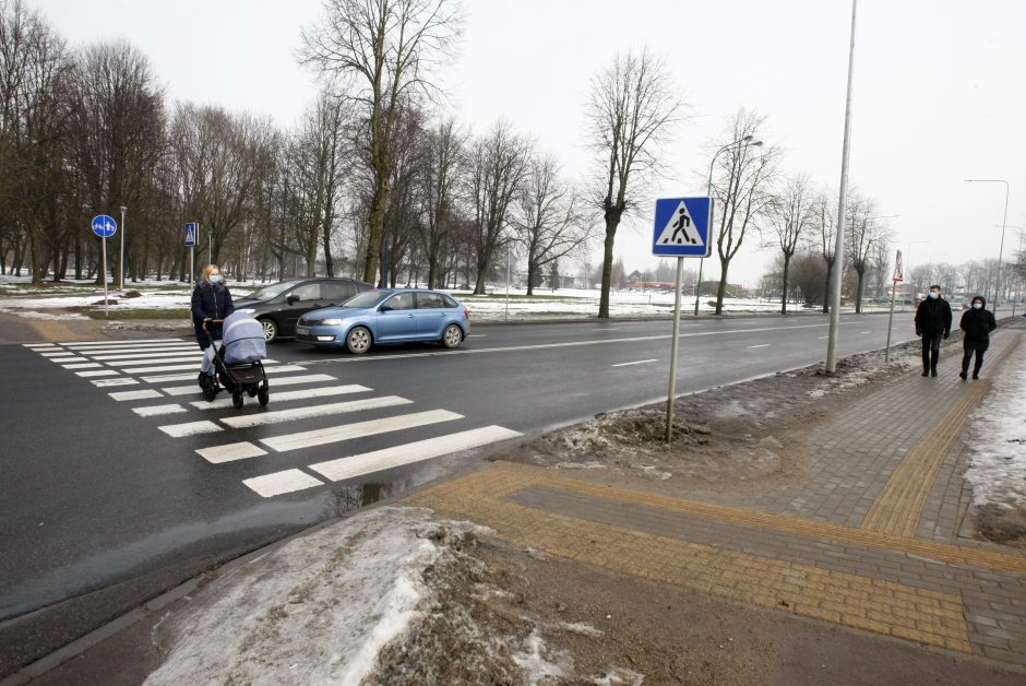 Dėl pėsčiųjų perėjos Tilžės gatvėje – galvosūkis