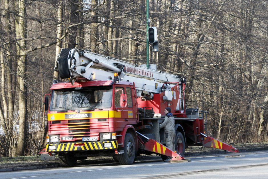 Greičio matuoklį perkėlė Vasaros estrados link