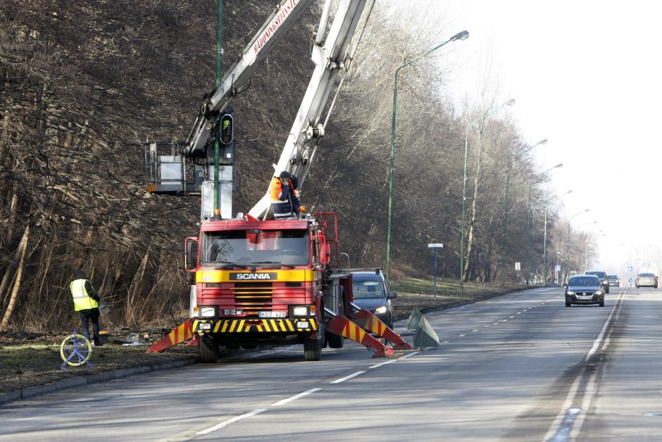 Greičio matuoklį perkėlė Vasaros estrados link