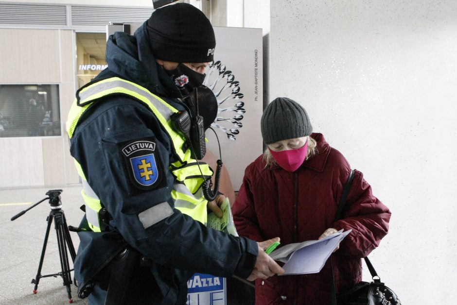 Klaipėdos traukinių stotyje – pareigūnai: jau šiandien vykdė asmenų patikras