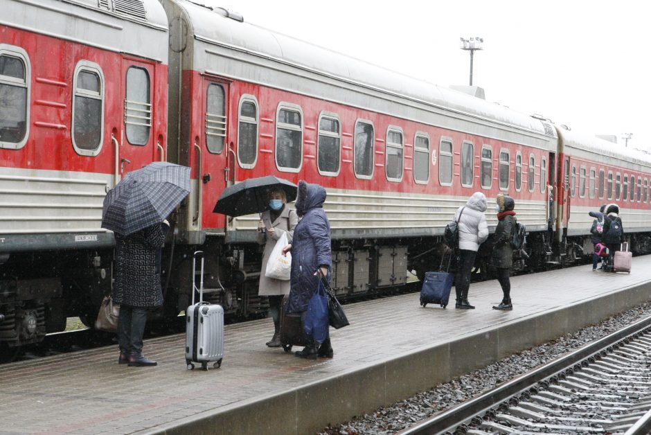 Klaipėdos traukinių stotyje – pareigūnai: jau šiandien vykdė asmenų patikras