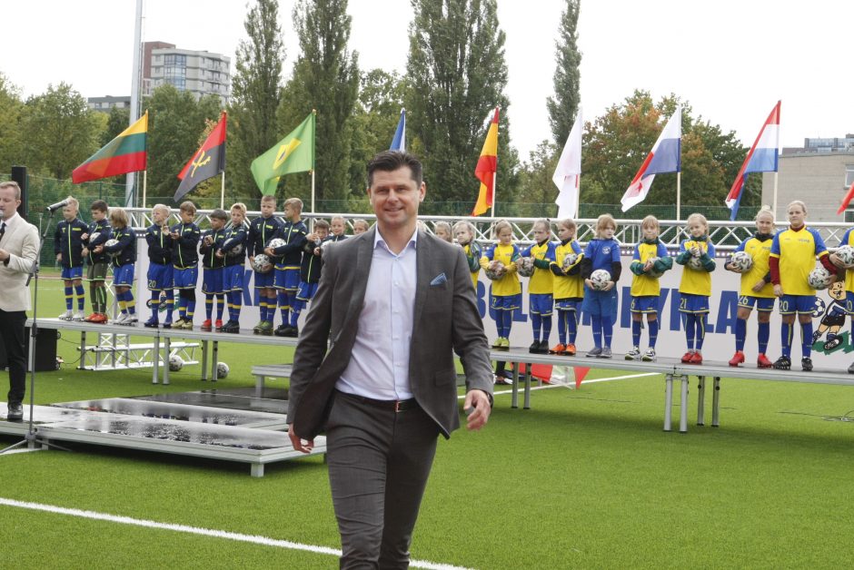 Klaipėdoje duris atvėrė atnaujinta Futbolo mokykla