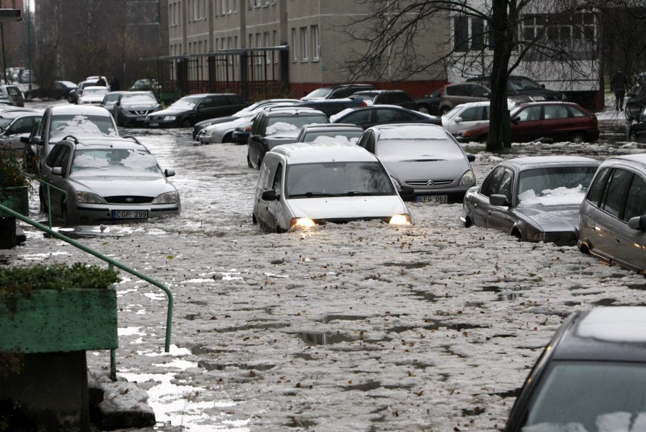 Filosofinis klausimas: kodėl Klaipėdos mieste kyla potvyniai?