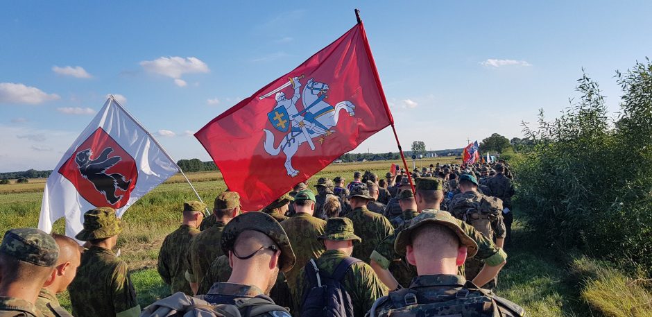 Nešdami kryžių kariai nužygiuos iš Klaipėdos į Kryžių kalną