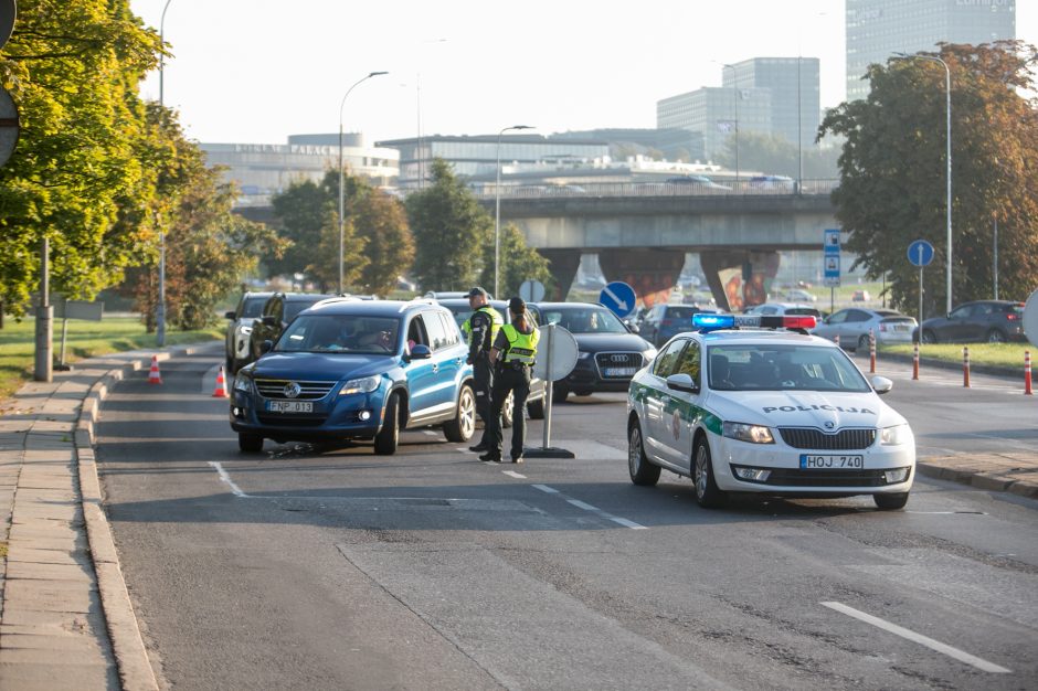 Policija pasirengė mitingui: centre – sustiprintos policijos pajėgos, įtartini asmenys bus tikrinami