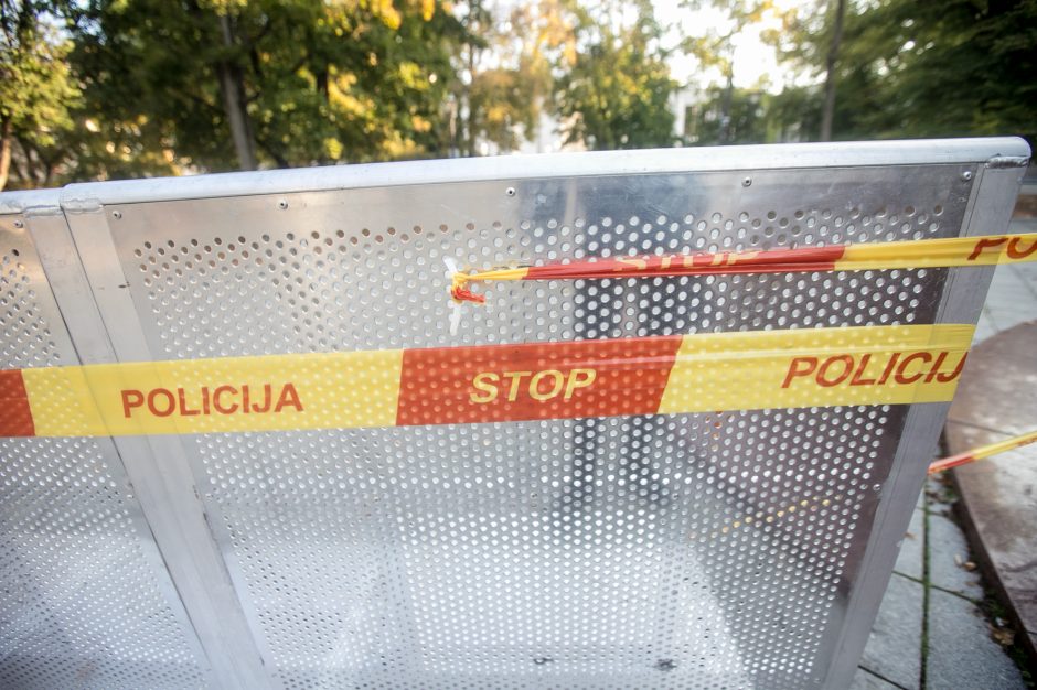 Policija pasirengė mitingui: centre – sustiprintos policijos pajėgos, įtartini asmenys bus tikrinami