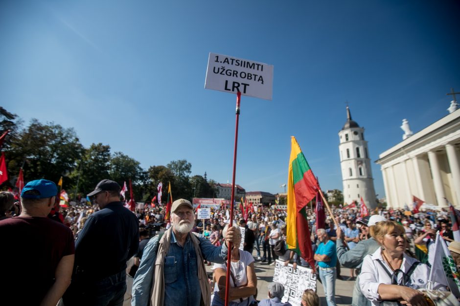 Sociologė R. Žiliukaitė: protestas turės įtakos rinkimams