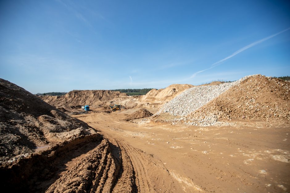 Vertingą mišką prie Kauno sunaikins žvyro kasėjai?