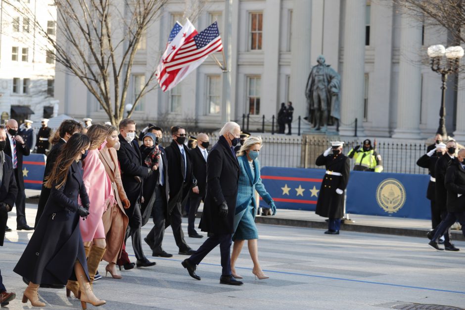 J. Bideno inauguracija sulaukė daugiau televizijos žiūrovų negu D. Trumpo