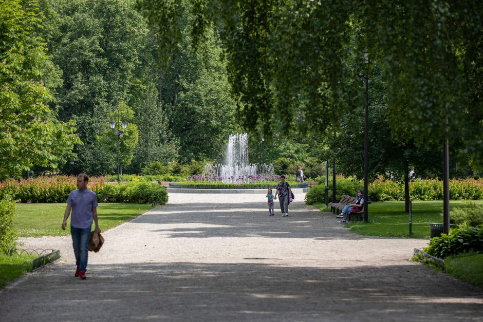 Prieš 10 metų pradėtas Bernardinų sodo rekonstravimo projektas ir šiandien – tikra poilsio oazė