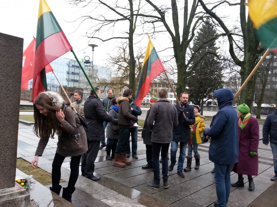 Kauno gatvių labirintais išrašytas Lietuvos vardas