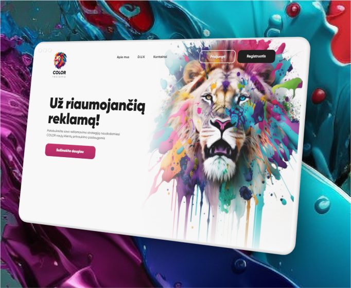 COLOR – paslauga reklamos gamintojams