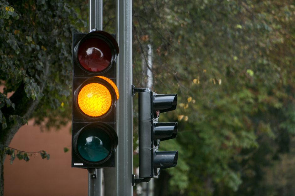 Vairuotojų kantrybę Kęstučio gatvėje išbandys naujas šviesoforas