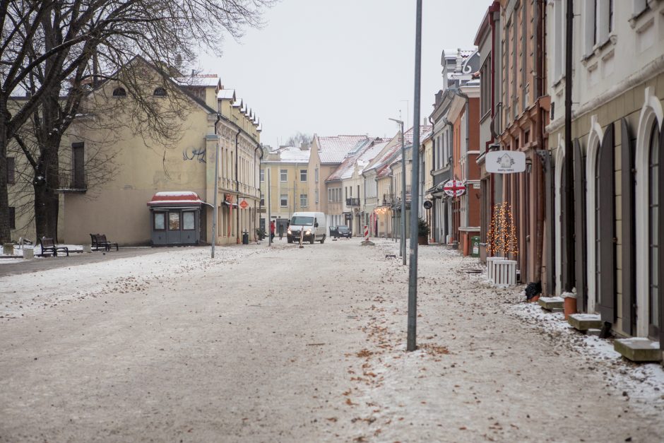 Vilniaus gatvės rekonstrukcija pasiekė pusiaukelę 