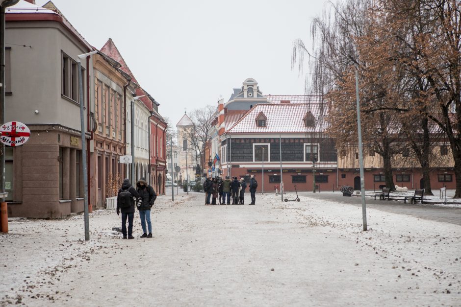 Vilniaus gatvės rekonstrukcija pasiekė pusiaukelę 