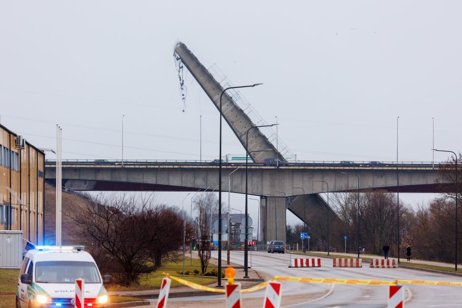 Kleboniškio tilto griūtis: naujausia informacija apie planuojamus darbus, eismo ribojimą