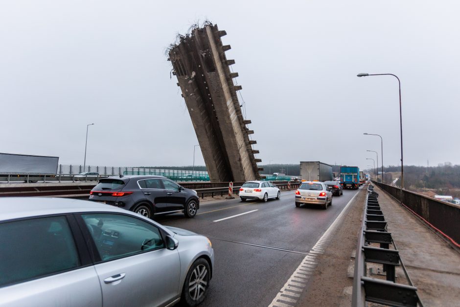 Kleboniškio tilto griūtis: naujausia informacija apie planuojamus darbus, eismo ribojimą
