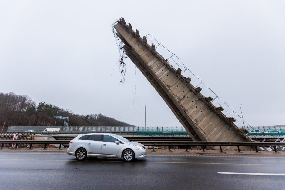 Kleboniškio tilto griūtis: naujausia informacija apie planuojamus darbus, eismo ribojimą